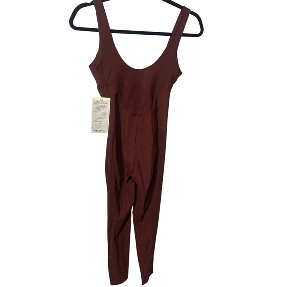 Lululemon Athletica Brown Minimalist Jumpsuit - Picture 1 of 5